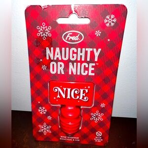 Christmas Wine Stopper